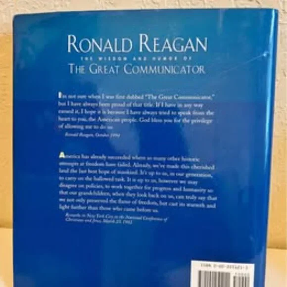 Ronald Reagan The Great‎ Communicator book - Picture 2 of 3